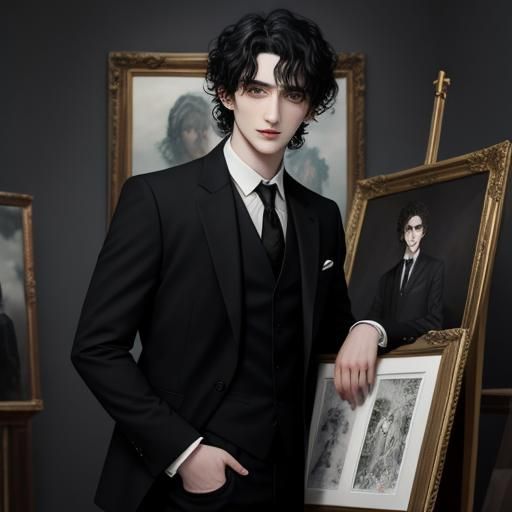 Art Thief: Regulus Black in Art Studio