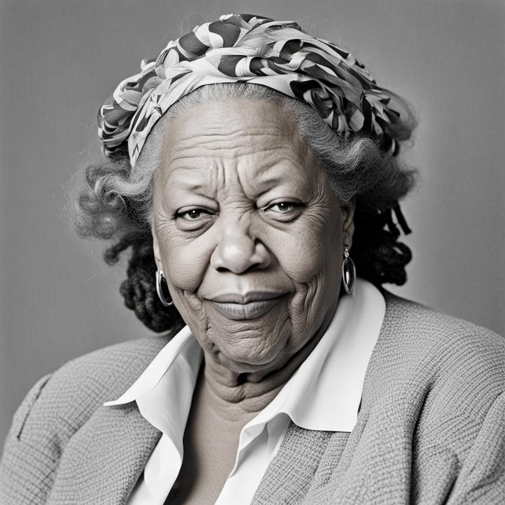 Toni Morrison Portrait: American Literary Icon