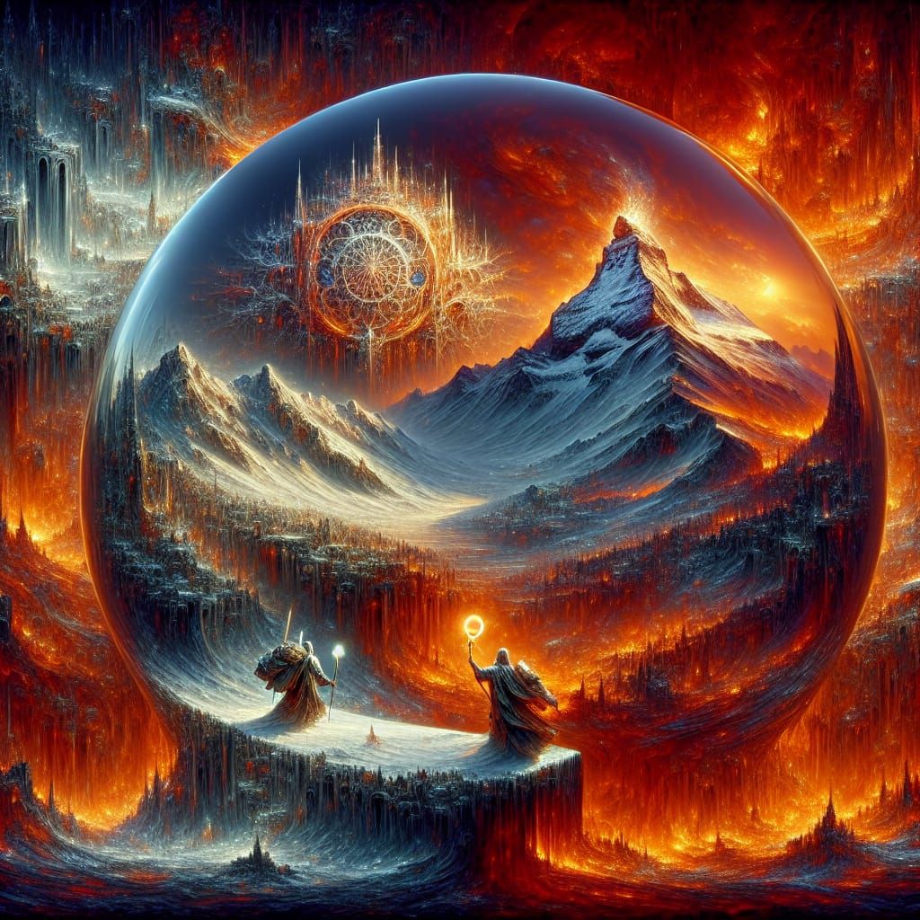 Mt. Doom - Stylized