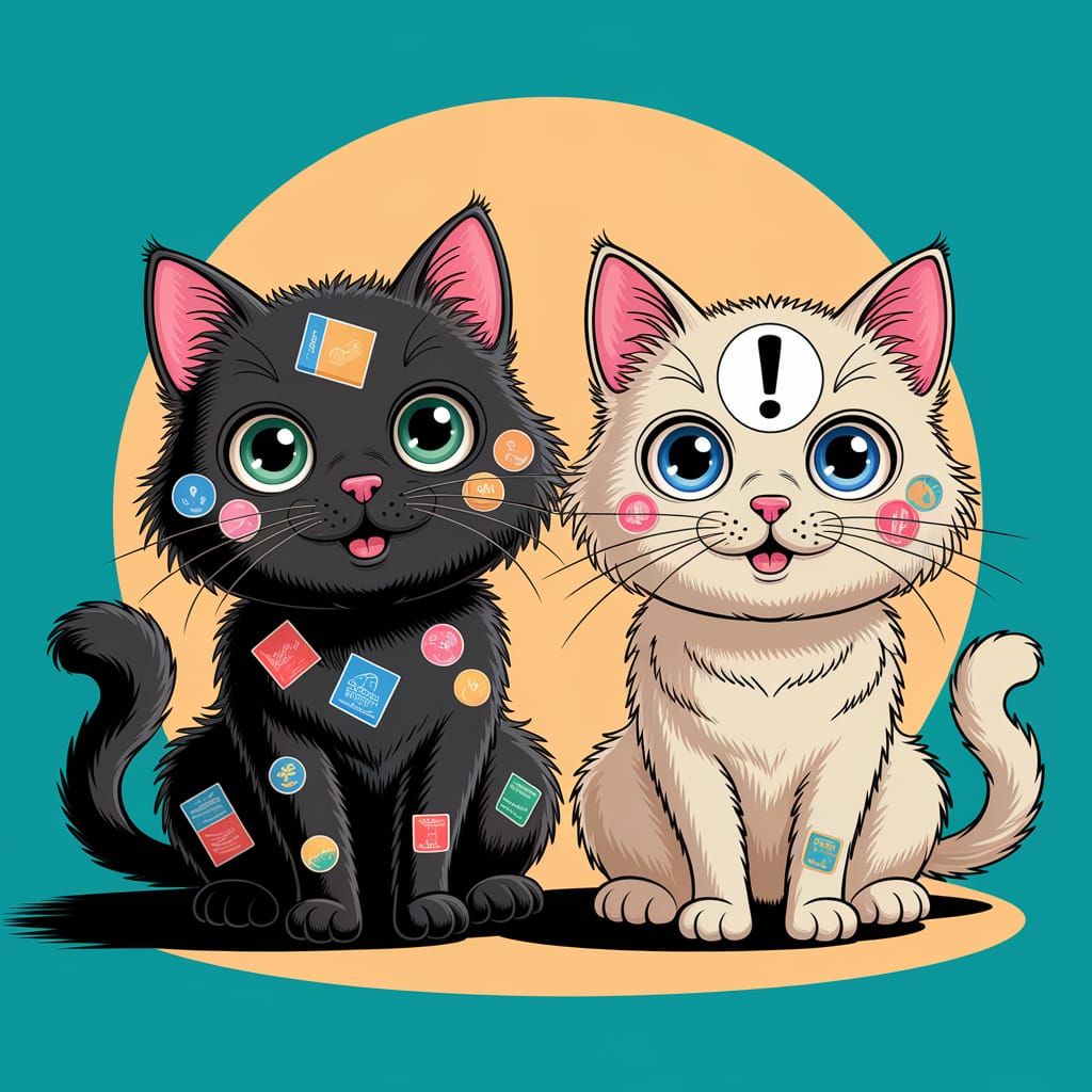 Vector cats