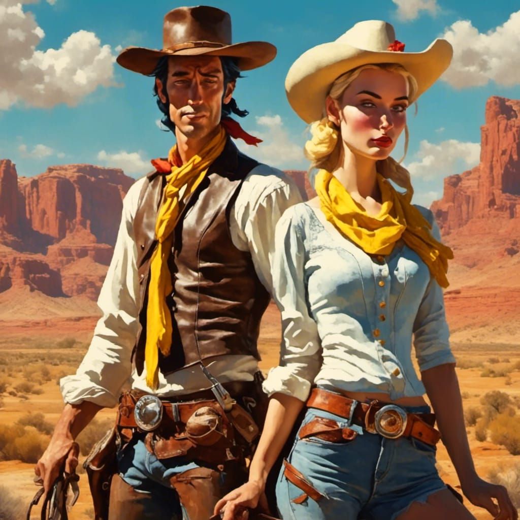 Cowboy and Cowgirl