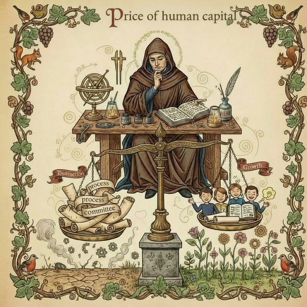 Medieval Manuscript: Alchemist Balances Project Growth and D...