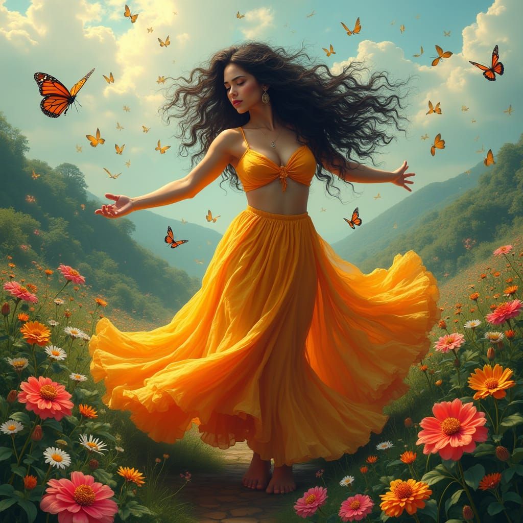 Mother Nature Embodies Vibrant Spring in a Kaleidoscope of C...