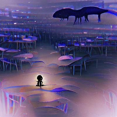 Image Generated from 'Not Alone' Prompt