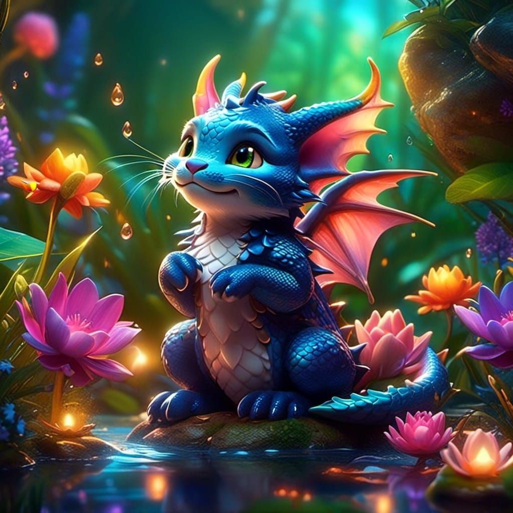 Petsy - The Dragon_Kitten.