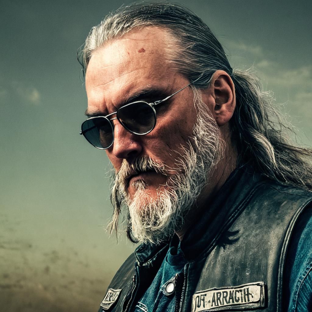 Post-Apocalyptic Portrait in Cinematic Style