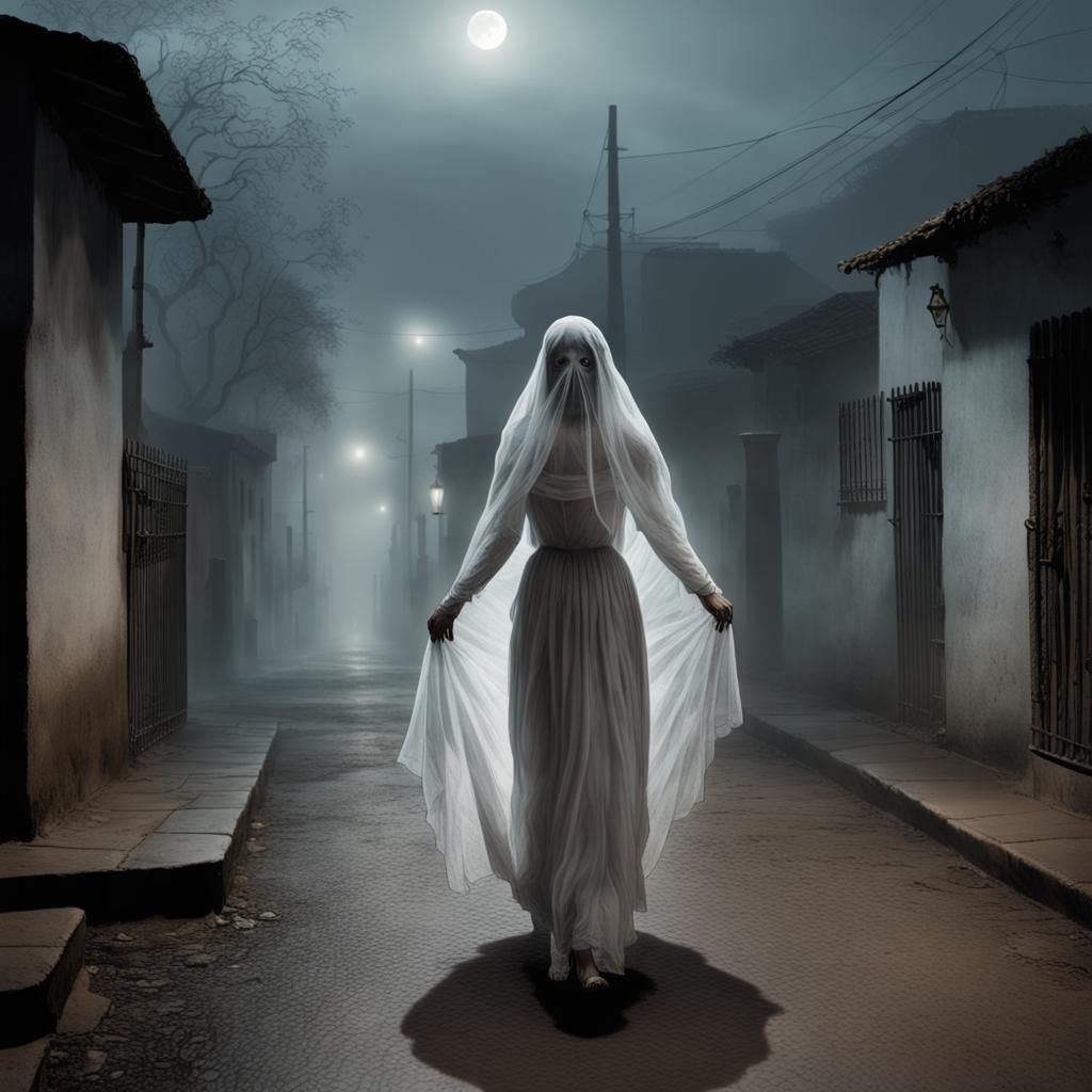La Llorona in Foggy Mexican Town