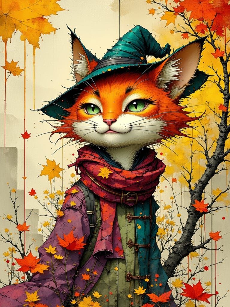 Autumn Cat