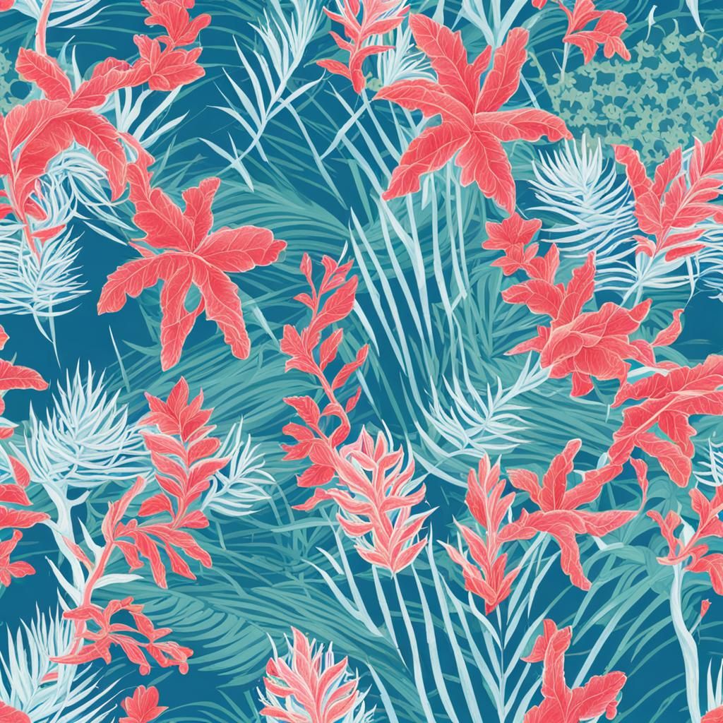 Colorful Bermuda Flowers in Natural Sunlight