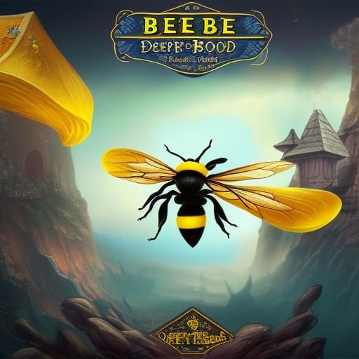 Bee Board Game: Detailed Matte Painting