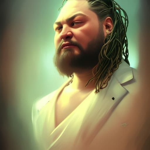 Detailed Portrait with Dynamic Lighting in Artgerm Style