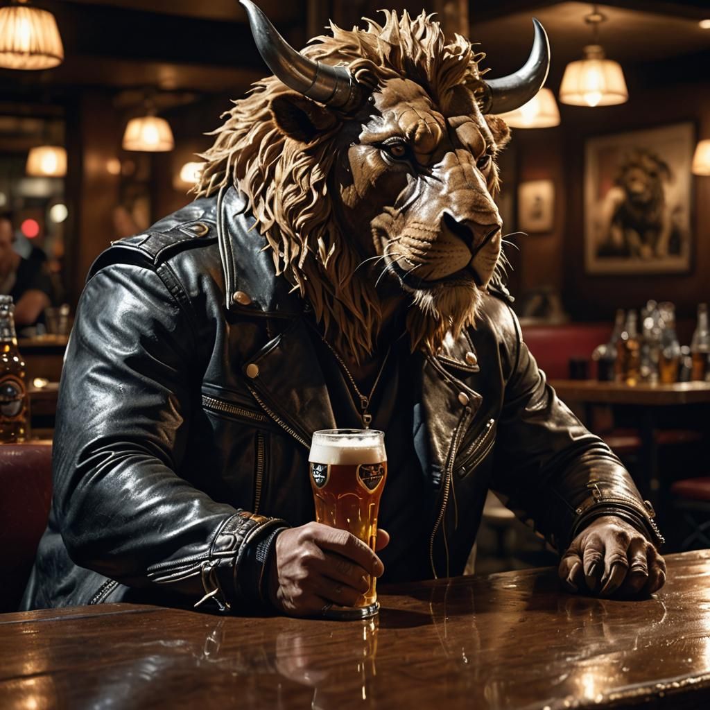 a hyper realistic photograph of a stunning anthropomorphic b...