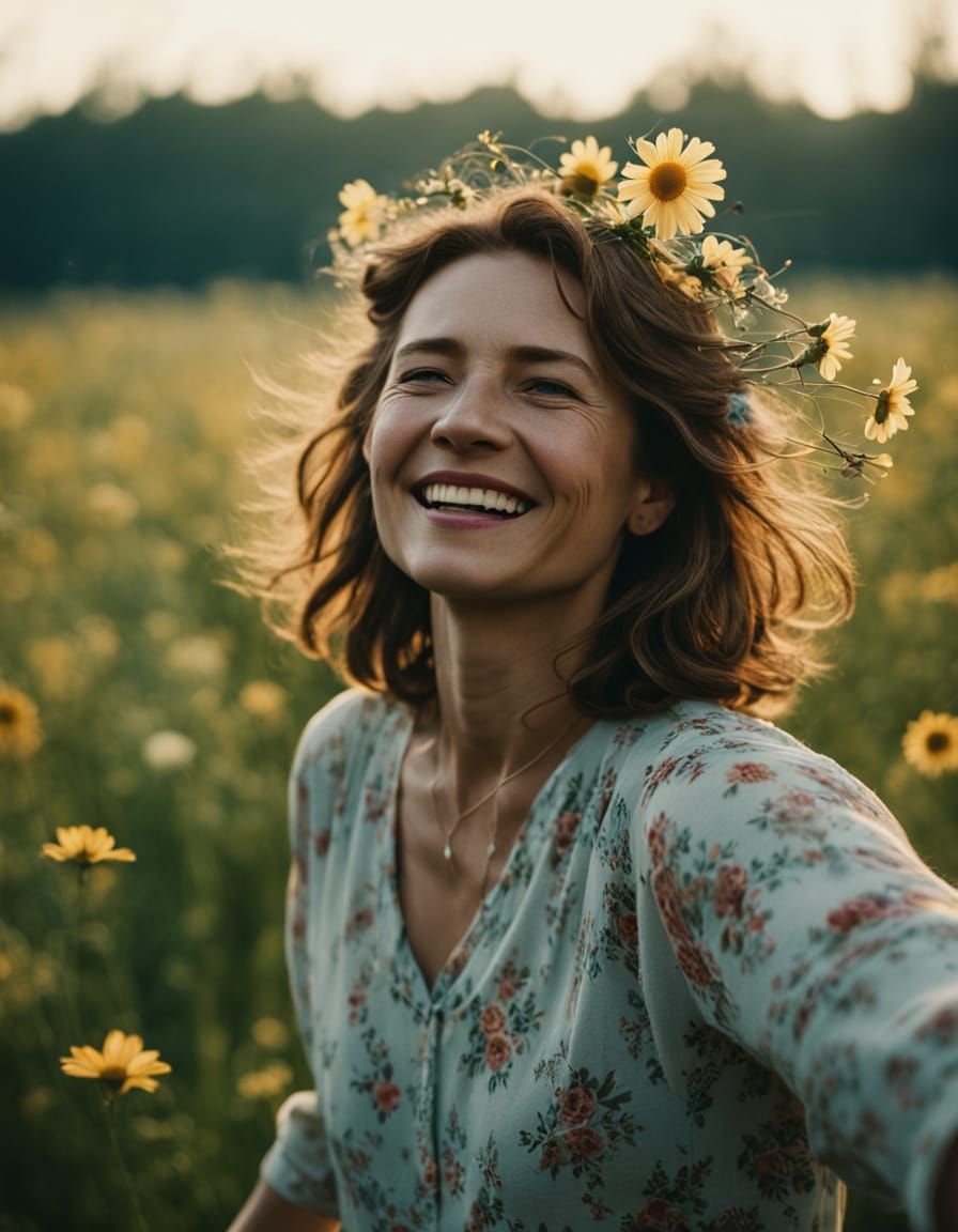 Woodstock Woman in Bloom