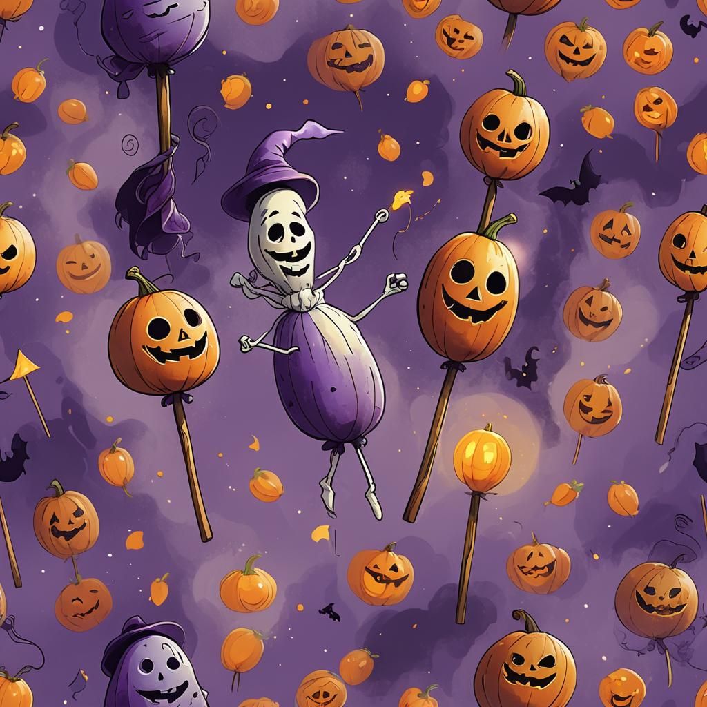 Halloween Potato Plays Piccolo: Fantasy Concept Art