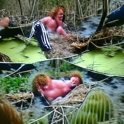 Surreal Swamp Birth: Rocky Dennis Paradox