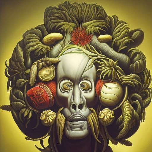 Psychedelic Dodecahedron in 3D Game Style