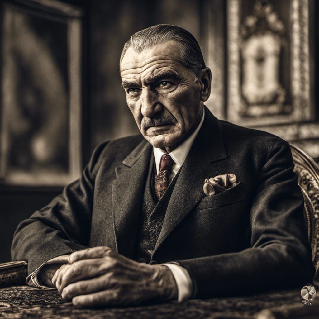 Hyperrealistic Portrait of a Leader in 2023