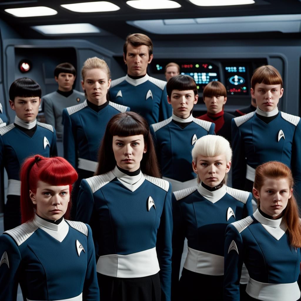 Punk Rock Students at Starfleet Academy