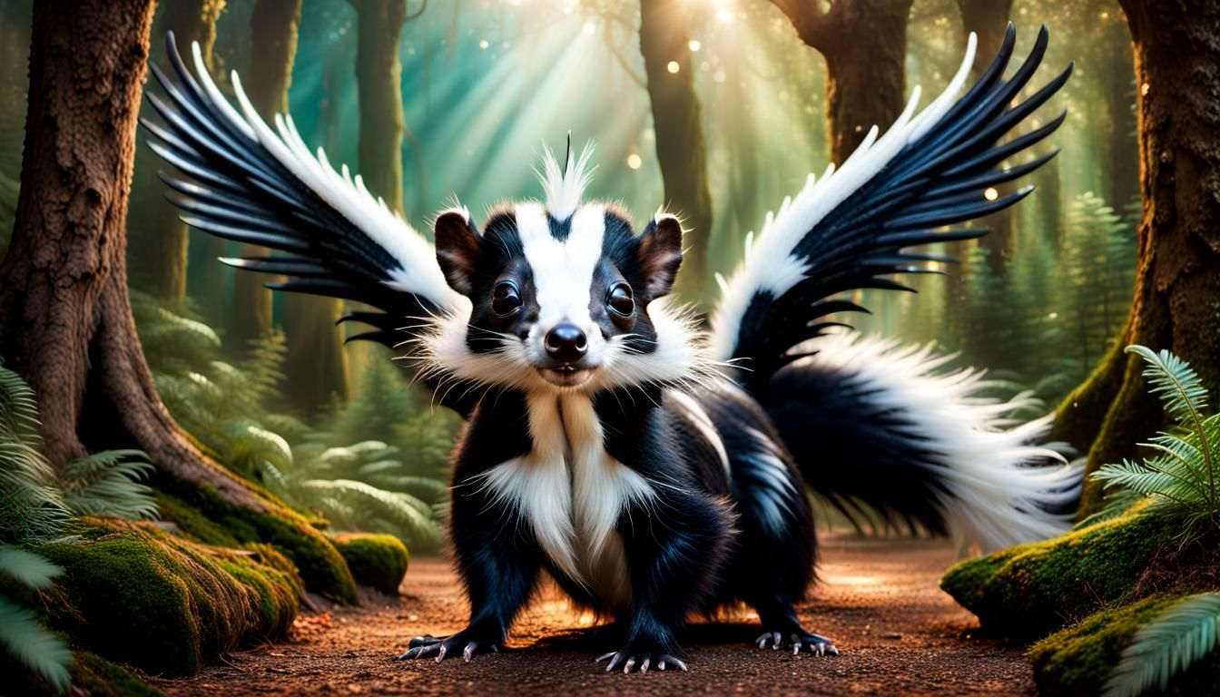 Zippity, Winged Skunk At Your Service