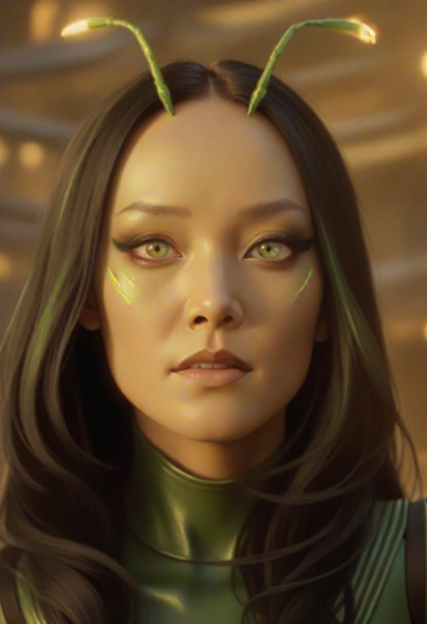 Marvel Cinematic Universe Mantis in a Stunning Matte Paintin...