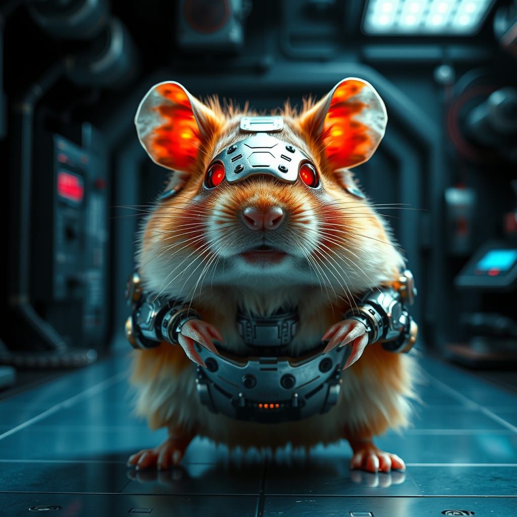 a borg hamster