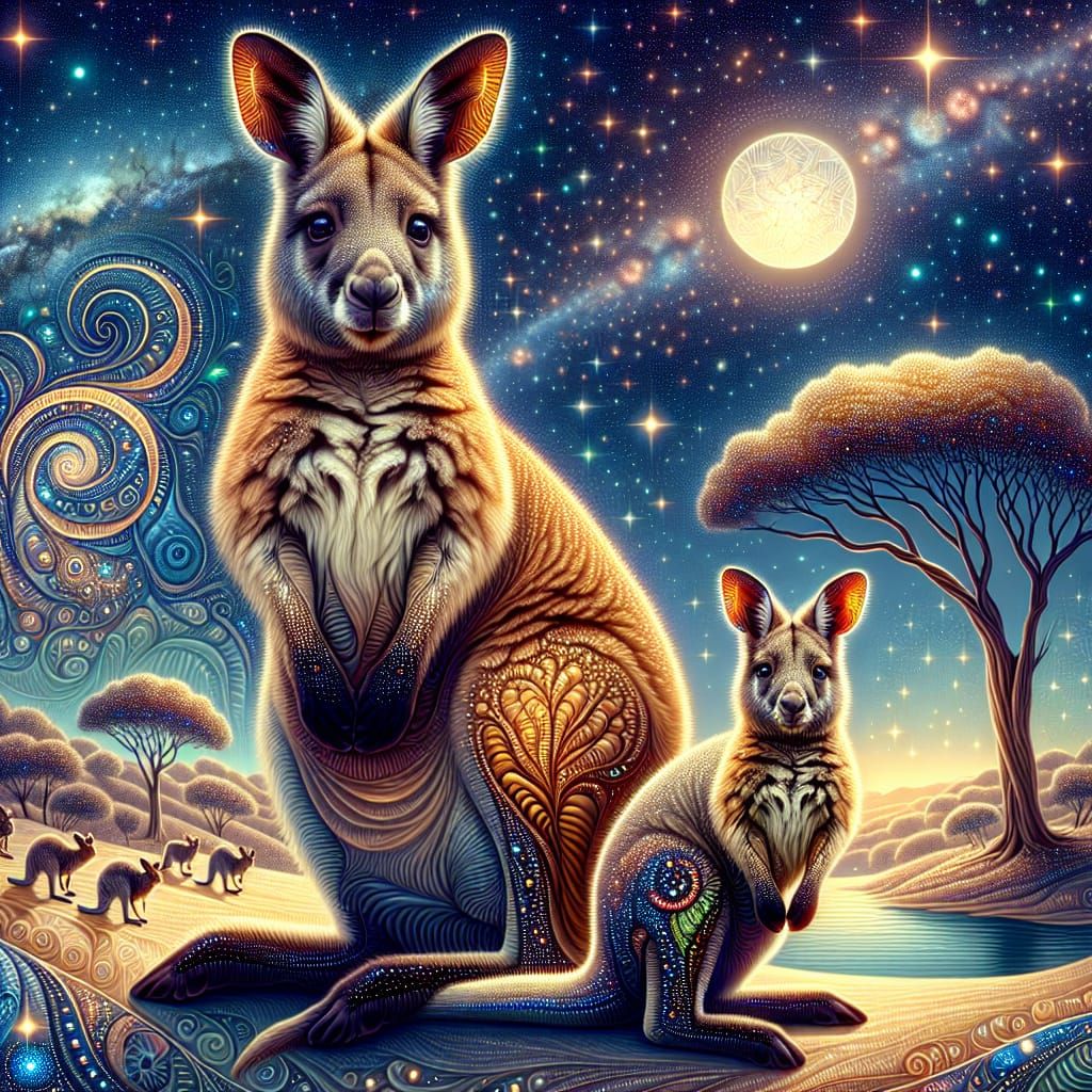 Wallaby and Wallaroo 
(The Wallaby is smallest at @ 3 ft.; W...