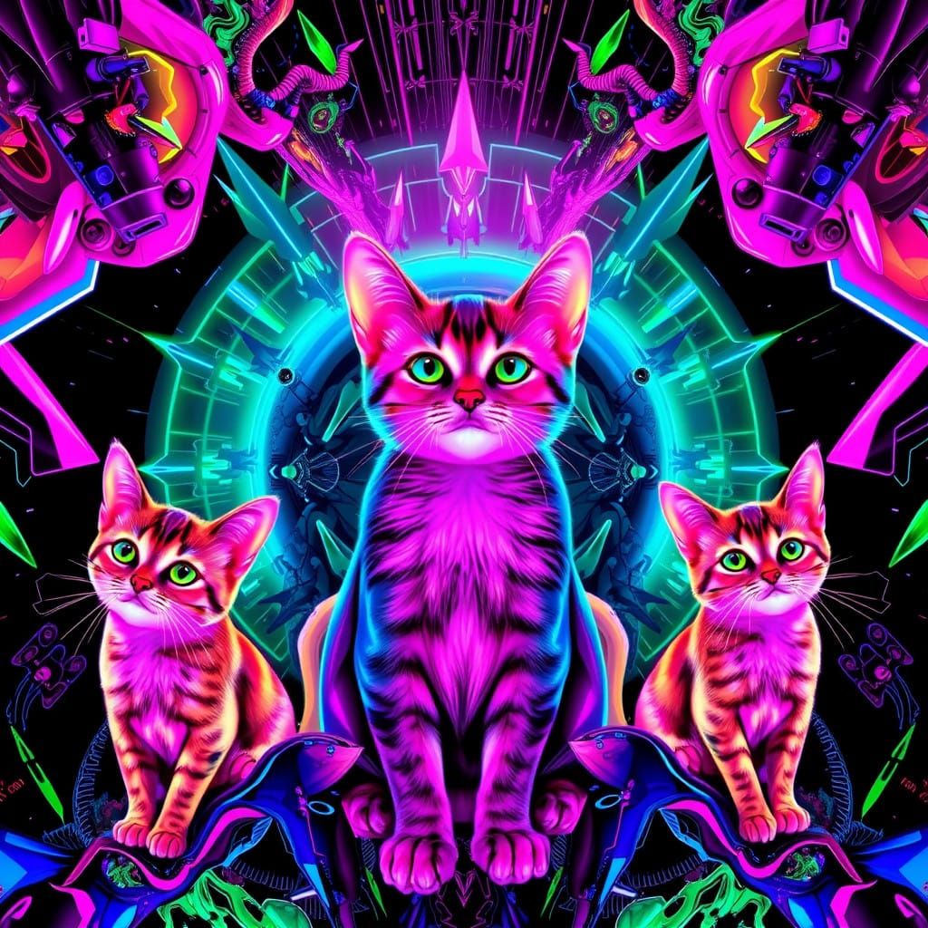 EPIC, COLORFUL, stunning, AND jaw-dropping abstract and geom...