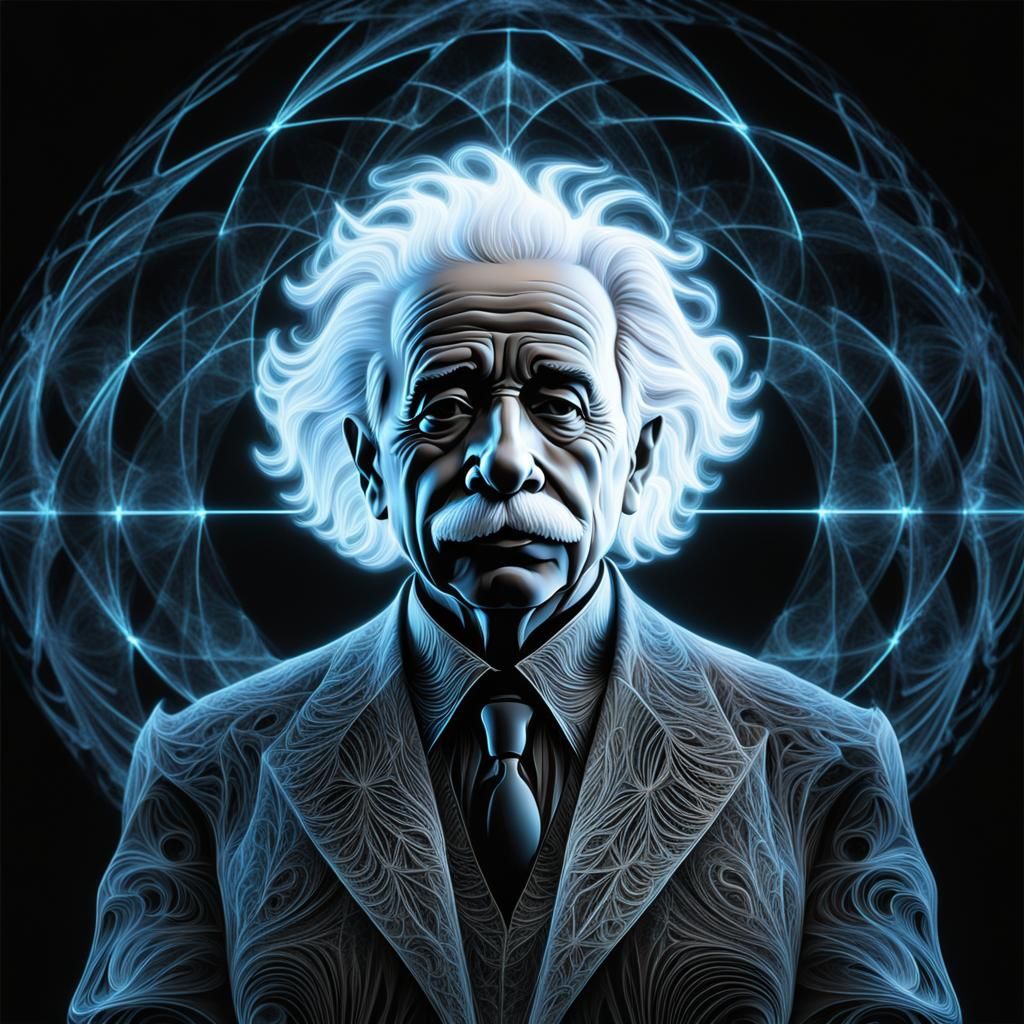 Holographic   Albert Einstein
