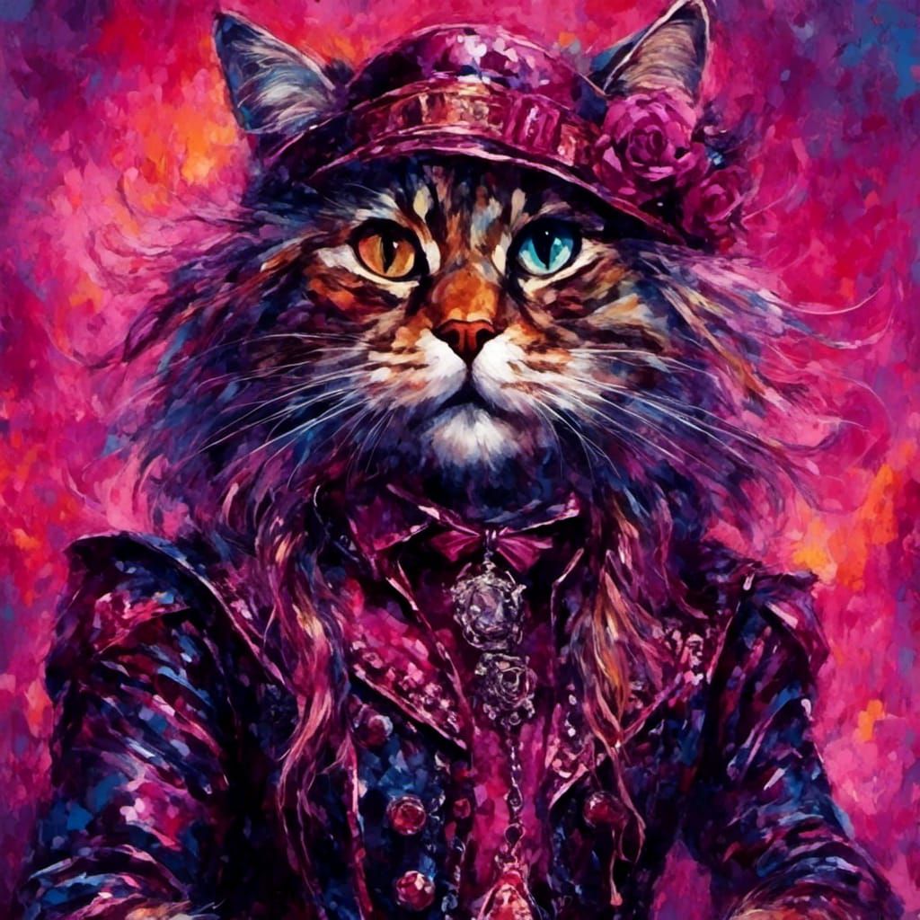 Steel Panther Cat in EffenMetal Style