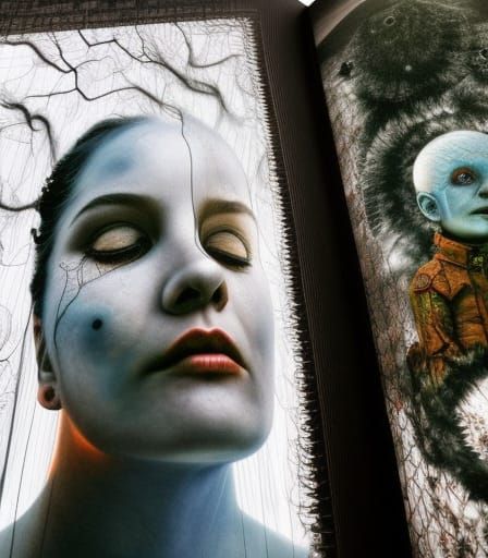 Surreal Stopmotion Kolossus in Dreamlike Ethereal Chaos