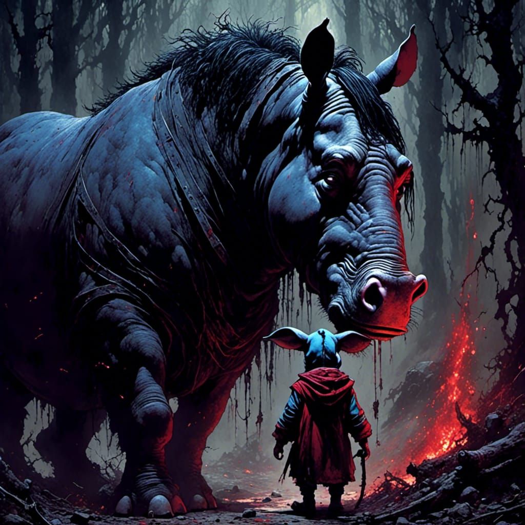 Nightmare Eeyore Unleashes Dark Cataclysm