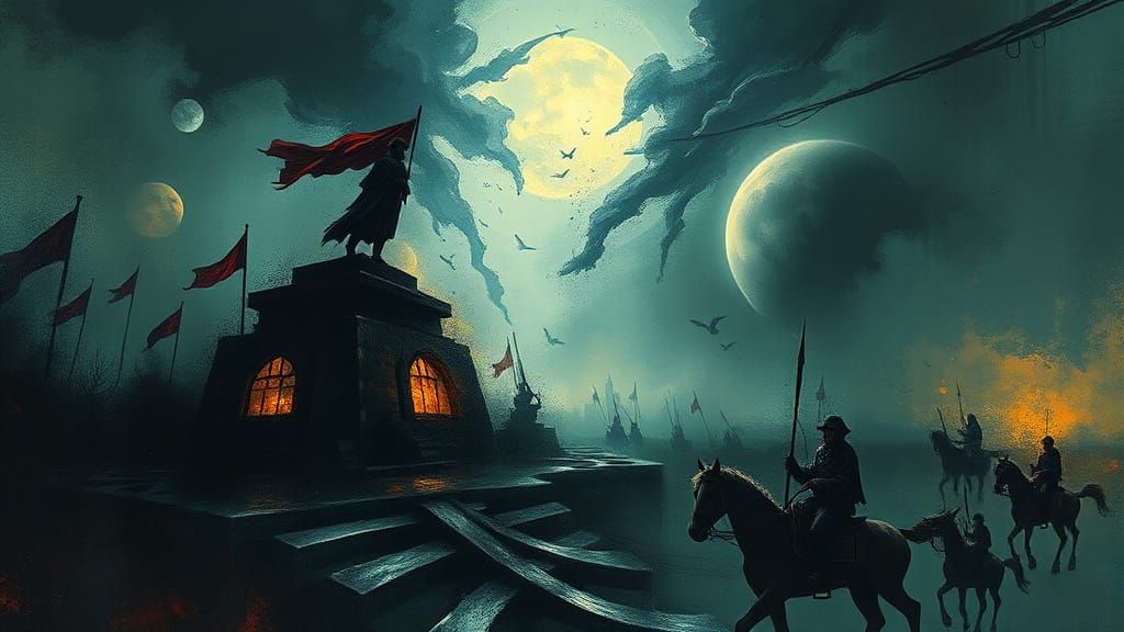 Surreal Dreamscape of Extremism in a World of Deception