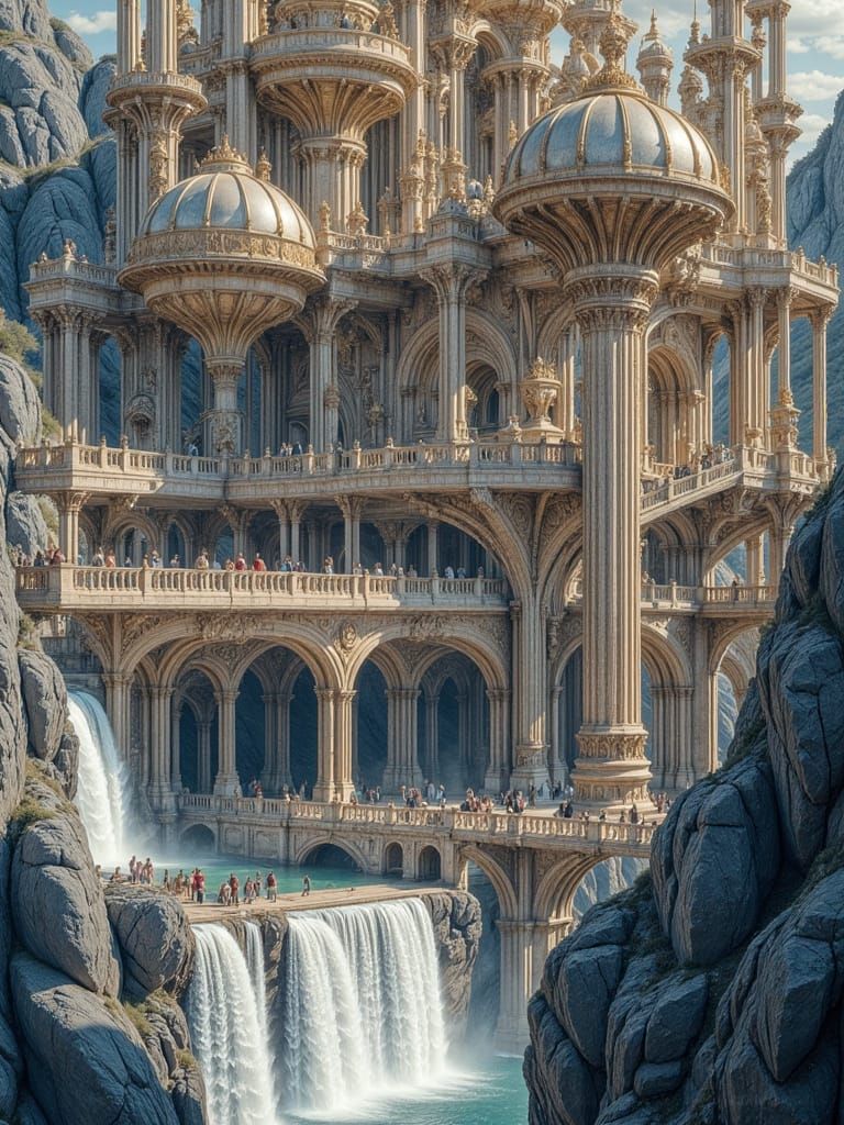 Ancient Meets Future AI Art