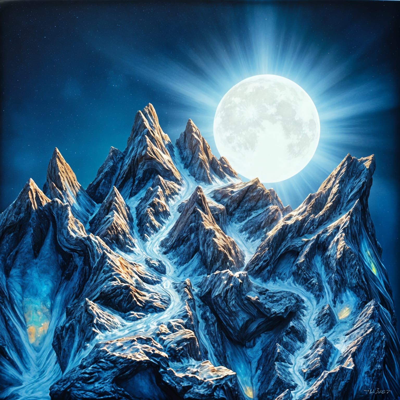 Foreboding Mountain of Night