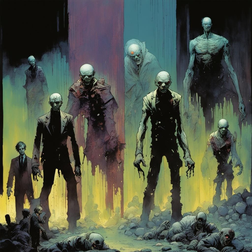 IMAX/gothic art/thermal imaging;"Space (toxic:1.5) fungi (Astro+Zombies:1.3) infected transform+murderous+violent." 
Bil...