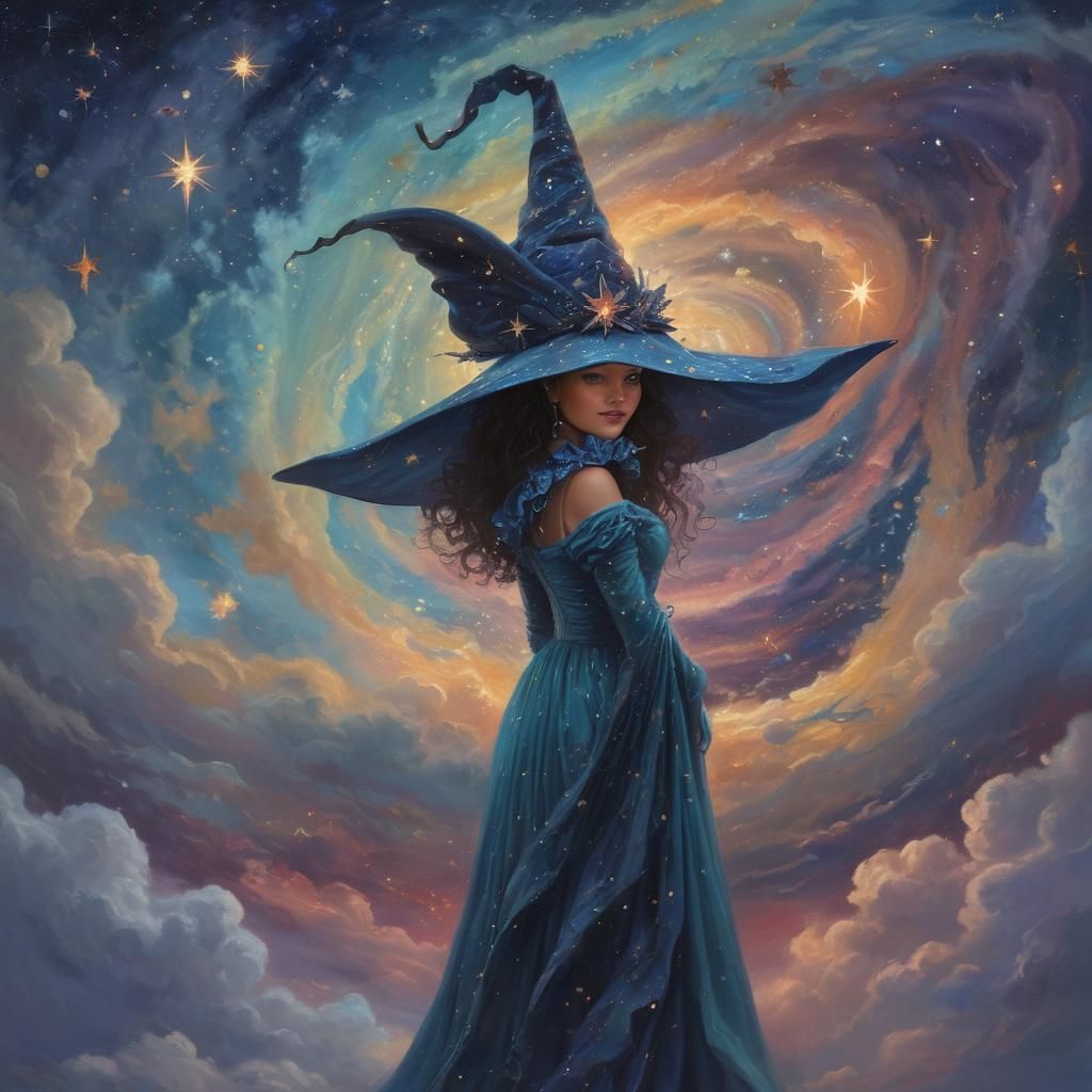 Star Witch in Starry Night Whimsy