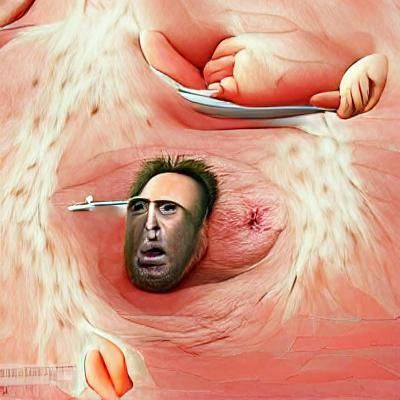 Nicholas Cage Considers Vasectomy: Humorous Cartoon