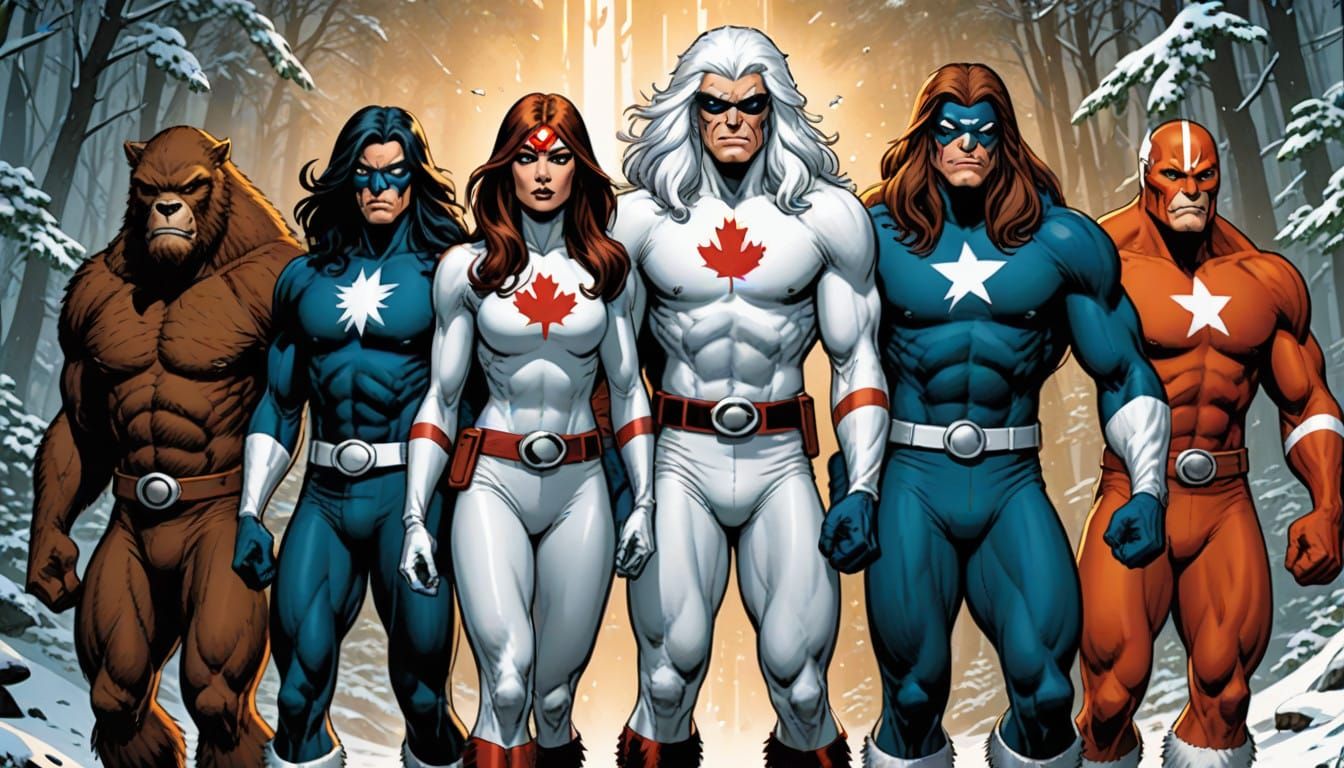Canadian Superheroes Led by Mlle Quebec in Marvel Comics