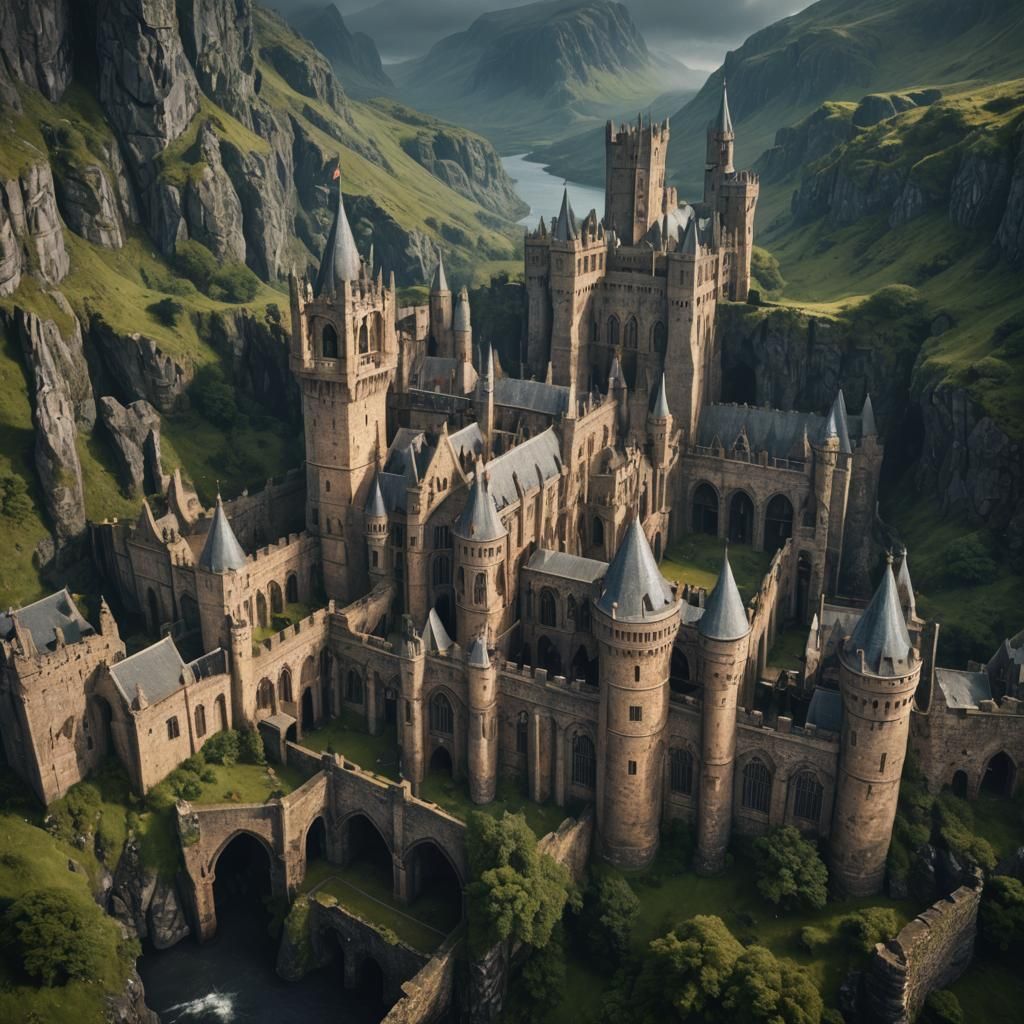 A monastary in Scotland