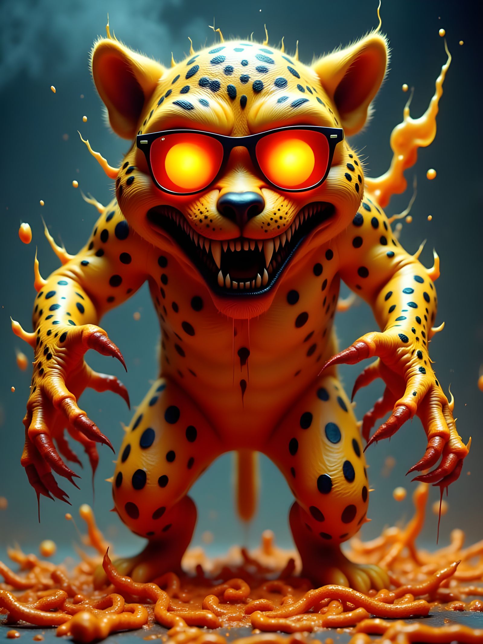 Surreal Horror Mascot Revealed in Grotesque Detail