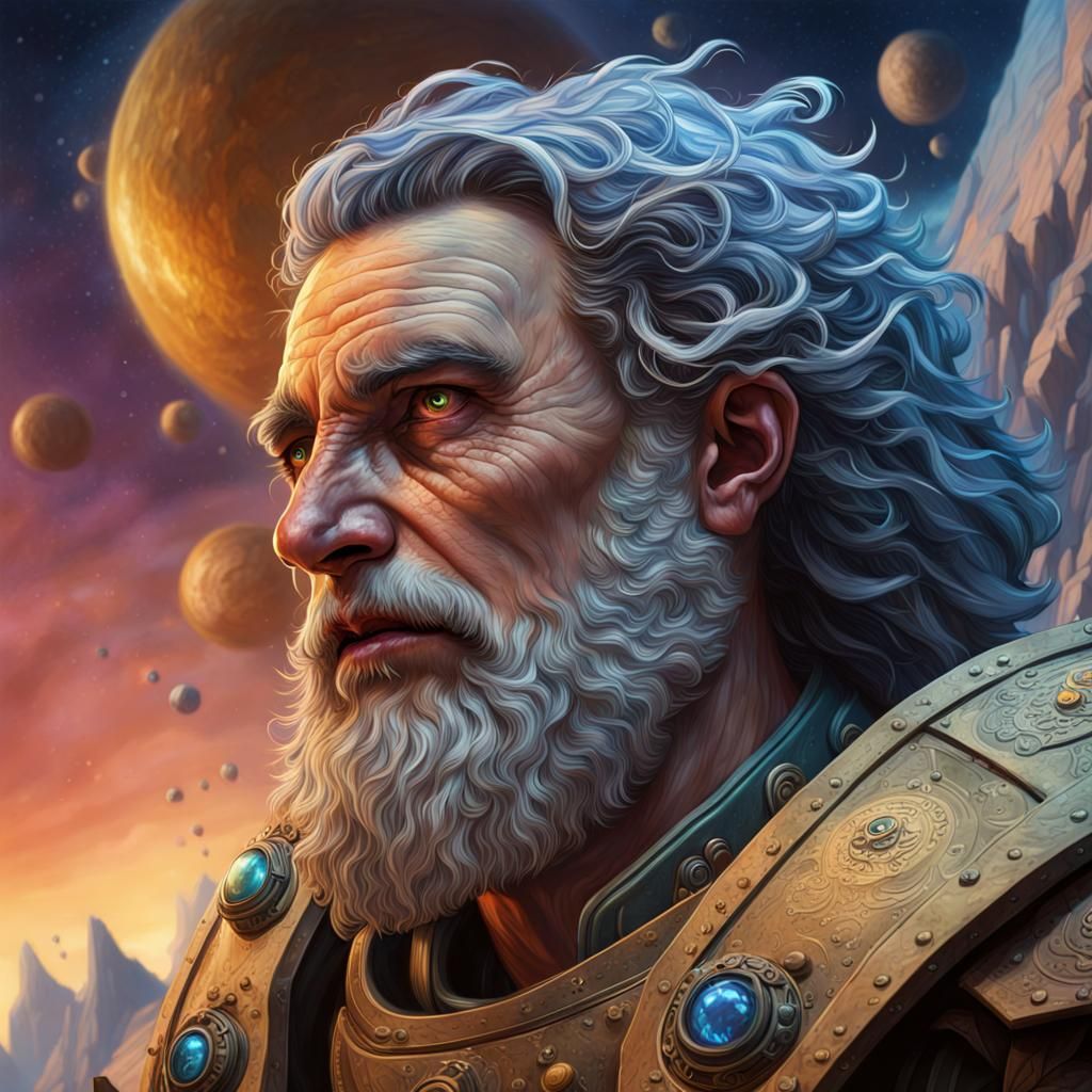 Epsilon Eridani Settlers: Hyperrealistic Sci-Fi Concept Art