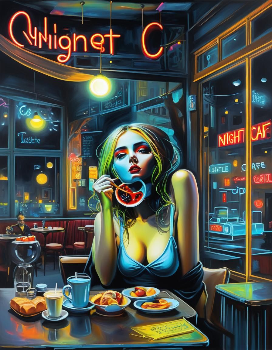 Night Cafe _____ #2