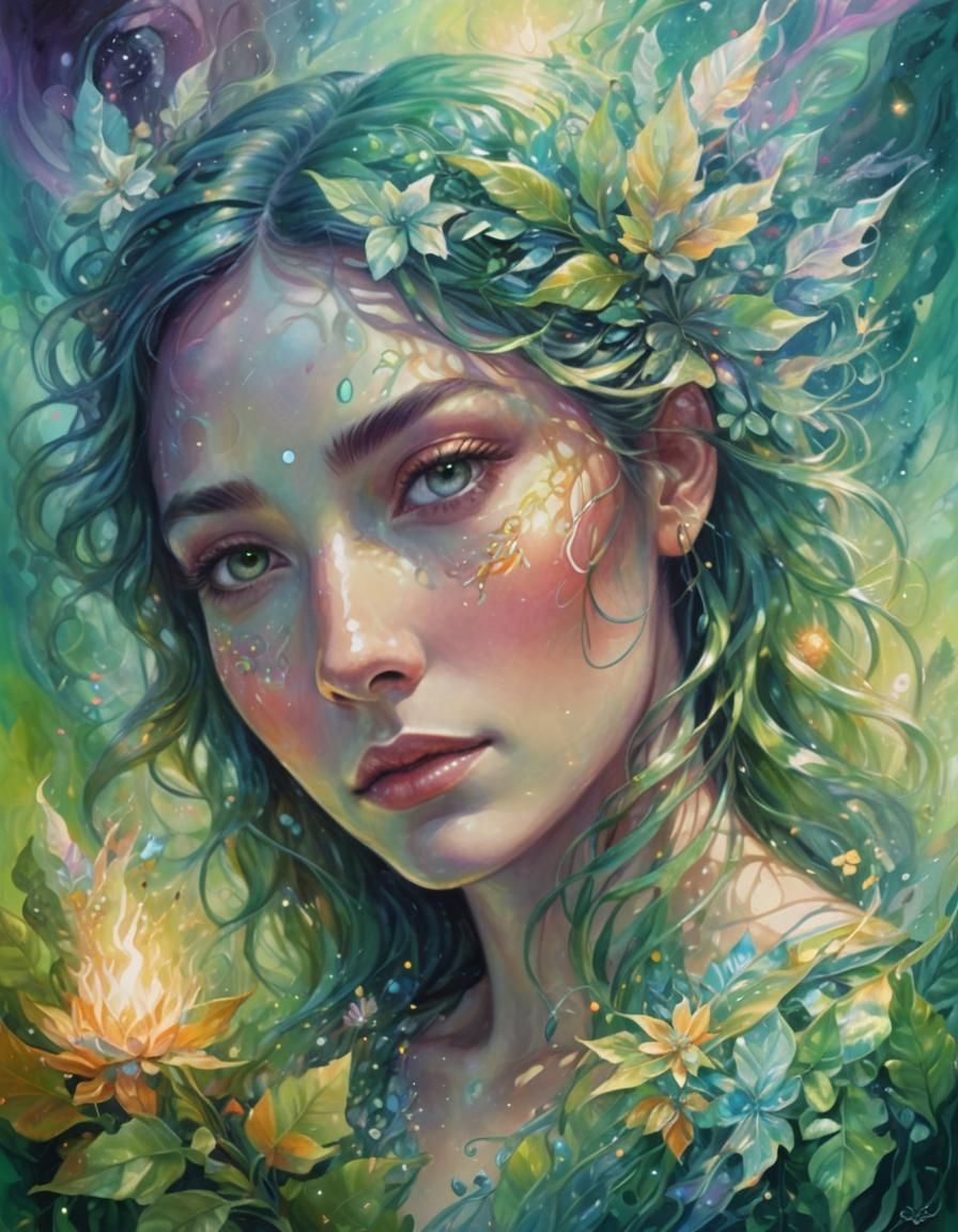 Bethor Radiating Healing Energy: Astral Art