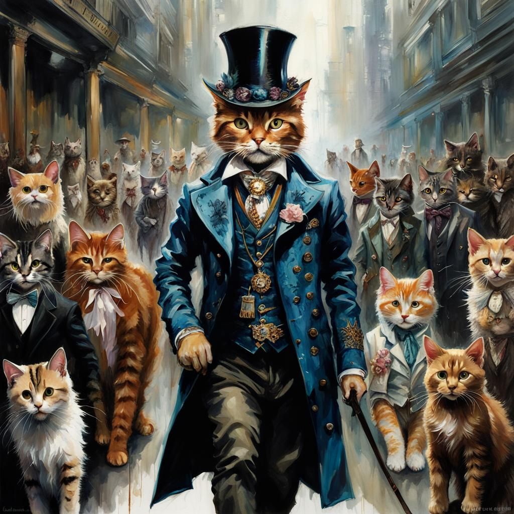 Cat Fashion Show: Dark Fantasy Runway