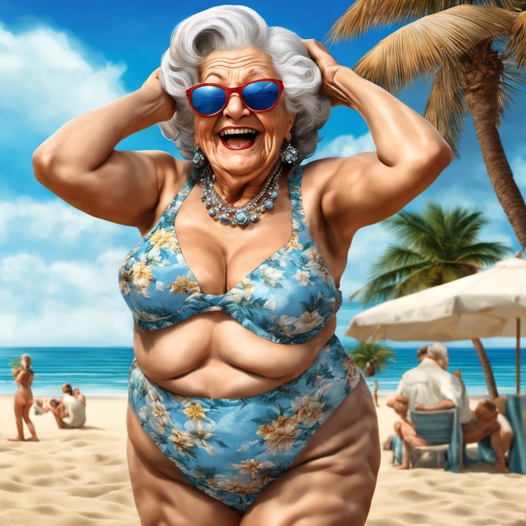 funny pinup granny 😉