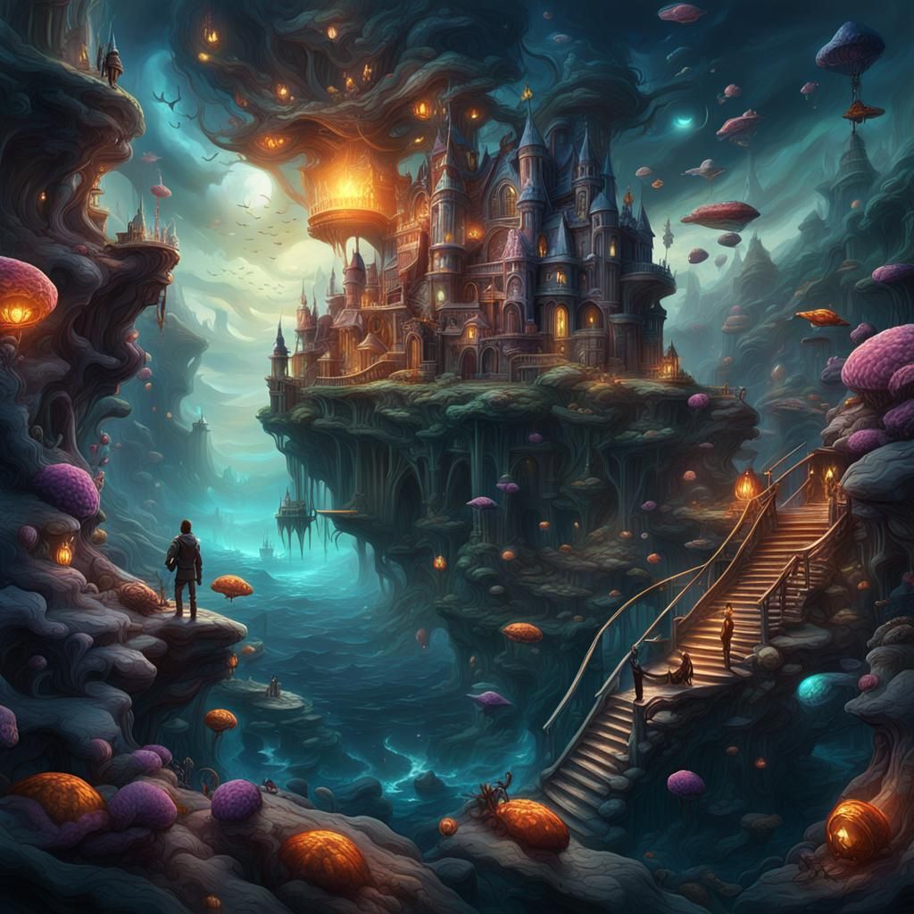 Surreal Dreams and Nightmares Collide