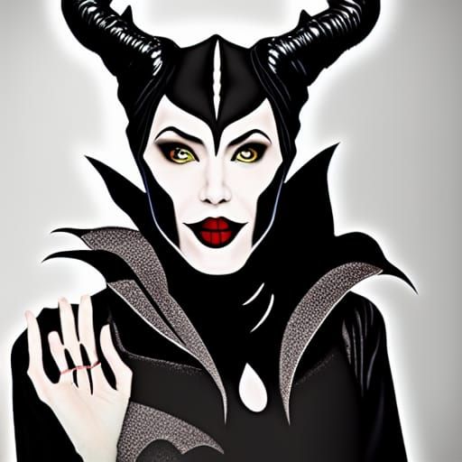 Maleficent as Vampire Portrait