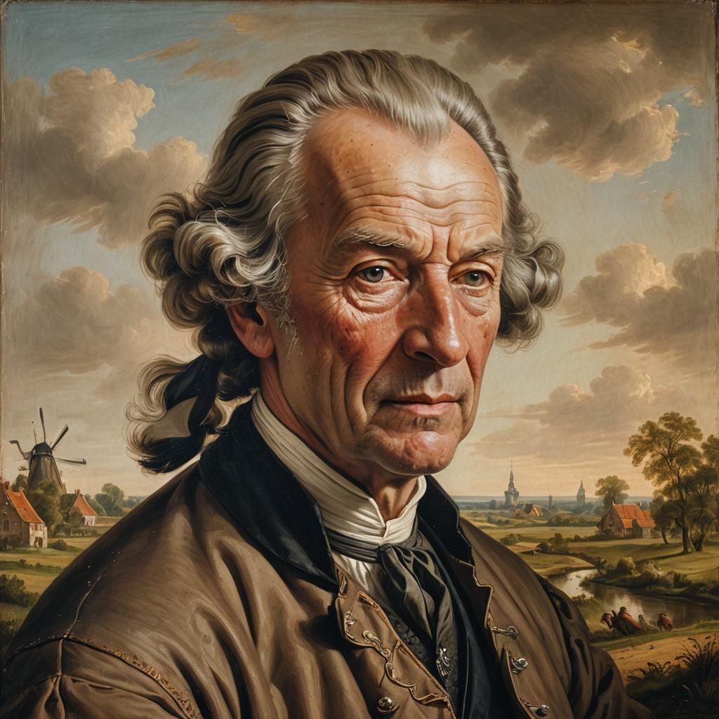 Dutch Golden Age Portrait of an Elderly Man