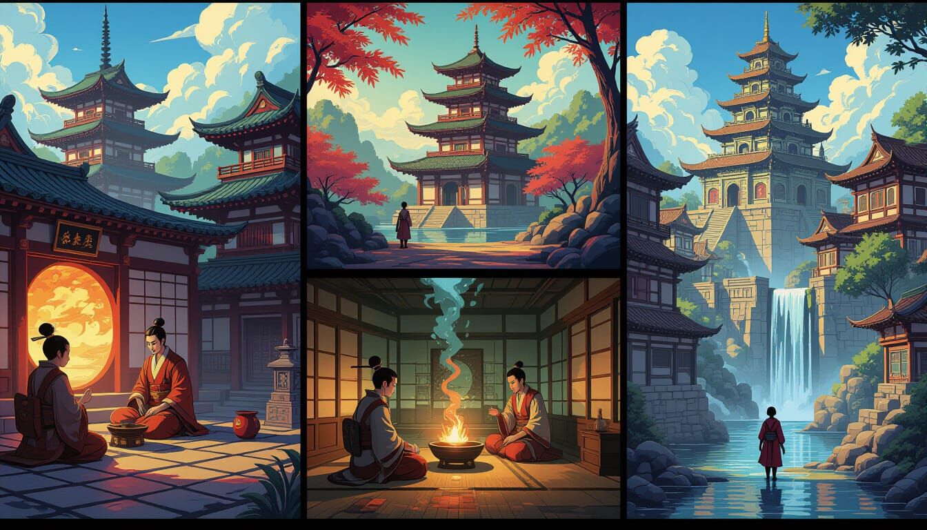 Video Games Blend Ancient Traditions With Modern Aesthetics
