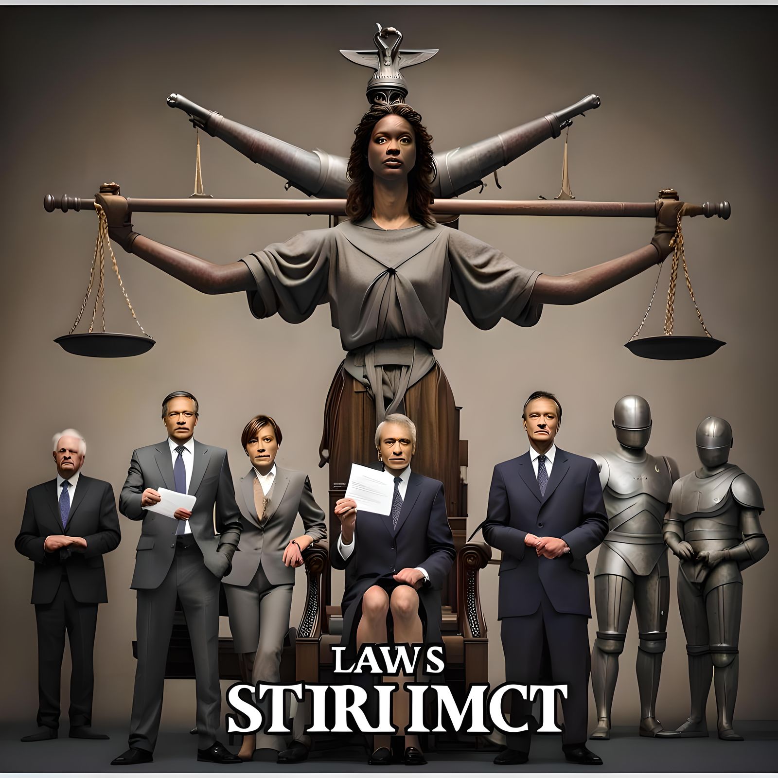 Law and Justice Still Life